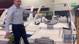 2023 Chaparral 30 Surf Wakesurf Boat Walkaround [upl. by Kcorb804]