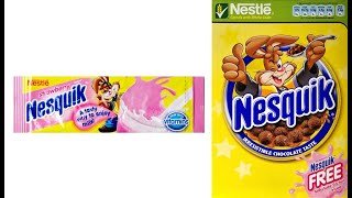 Nesquik Cereal Free Milkshake Packets amp Adverts [upl. by Meara]