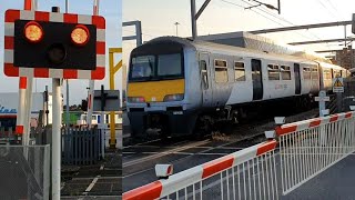 Parkeston East Level Crossing Essex [upl. by Niawtna]