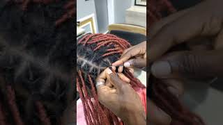 Artificial dreadlocks interlocking [upl. by Aay945]