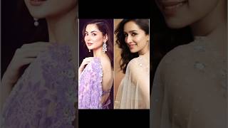 hania amir vs sharuda kapoor dresses designs🥰😍 pak vs ind viralvideo dress bollywood clothing♥️ [upl. by Ymmik]