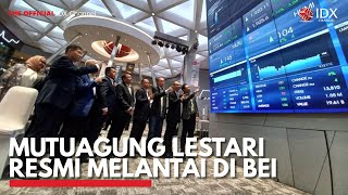 Mutuagung Lestari Resmi Melantai di BEI  IDX CHANNEL [upl. by Ailugram]