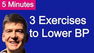 3 effective exercises to lower blood pressure in 5 minutes  Acupressure QiGong 478 Breathing [upl. by Nekcarb]