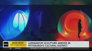 Luminarium sculpture comes to Pittsburgh [upl. by Warring]