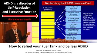 This is how you treat ADHD based off science Dr Russell Barkley part of 2012 Burnett Lecture [upl. by Llednew]