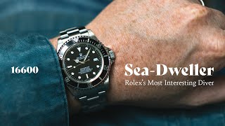 Rolexs Most Interesting Dive Watch  the SeaDweller ref 16600 [upl. by Flori]