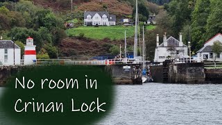 Sailing to Crinan and Storm Agnes [upl. by Asirac]