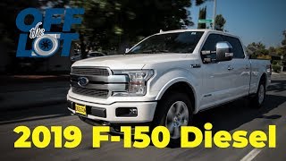 Off the Lot in a 2019 Ford F150 Diesel Platinum [upl. by Clementine]