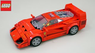 Где мои глаза Обзор набора ЛЕГО SPEED CHAMPIONS 76934 Ferrari F40 2024 [upl. by Clothilde764]