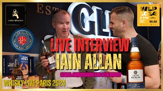 Whisky Situation Interview with Iain Allan Glen Moray Global Ambassador at Whisky Live Paris 2024 [upl. by Zack]