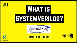 What is SystemVerilog  1  System Verilog Verification  Rough Book [upl. by Ailahs367]