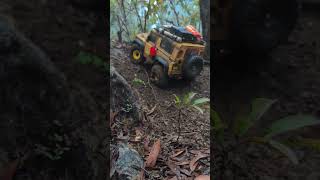 Camel trophy rcroccrawler offroad scalecrawler rccar rcoffroad4x4 crawler offroading [upl. by Anemolif725]