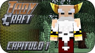 TroyCraft  Ep 1  Primeros pasos Minecraft [upl. by Airotna345]