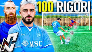 🧤⚽️ 100 RIGORI CHALLENGE NAPOLI CREATORS vs RAGNAR 🕷️ [upl. by Sam]