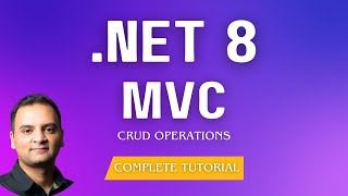 ASPNET Core MVC CRUD Operations using NET 8 and Entity Framework Core  MVC For Beginners Tutorial [upl. by Lednek]