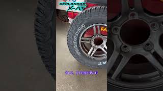 MADタイヤ卒業します。TOYO オプカン→YOKOHAMA GEOLANDAR XATに交換しました jb23ジムニー automobile ジムニー カスタム ジムニーオフロード [upl. by Yecaw299]