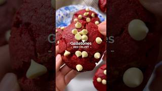 Receta Galletones Red Velvet  Gourmet Gourmet GourmetChile Galletones RedVelvet Galletas [upl. by Kline]