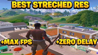 How to get The BEST Stretched Resolution in Fortnite Chapter 5 ✅ HUGE FPS BOOST [upl. by Niessuh]