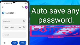 Rules to automatically save any password [upl. by Ardnayek]