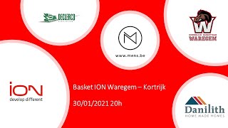 TDW  ION Basket Waregem vs Kortrijk Spurs [upl. by Lorien]