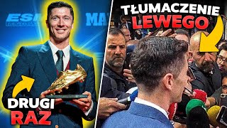 Robert Lewandowski ODEBRAŁ Złotego Buta Arsenal i Chelsea ODPADAJĄ z Pucharu Ligi  LANDRI [upl. by Anizor]