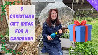 5 Christmas Gift Ideas For A Gardener  Allotment Gardening For Beginners [upl. by Eseila]