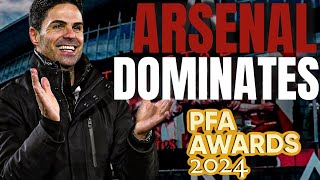 ARSENAL PFA AWARDS DOMINANCE [upl. by Benedicto743]