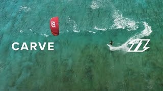 North Carve 2021  Surf  Strapless Freestyle Kite [upl. by Adnicaj]