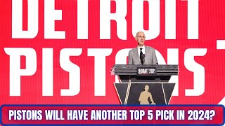 Will the Detroit Pistons be picking in the NBA Draft lottery again in 2024 [upl. by Ahtanoj]