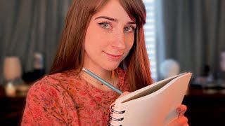 ASMR Sketching your Portrait ✏️ minimal talking [upl. by Aekim]