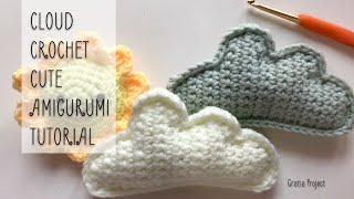 Cloud Crochet Cute Amigurumi Pattern [upl. by Deste]