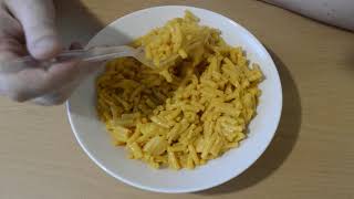 Eating ASMR Kraft Dinner Mac and Cheese [upl. by Llerut594]