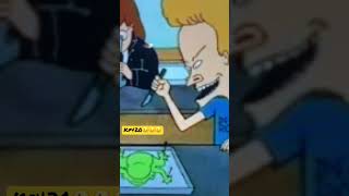 Dissecting a frog for class  Beavis and Butthead [upl. by Lugar674]