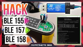 Hack patinete Xiaomi Downgrade BLE157  BLE158 ✅ Tutorial STLINK V2 [upl. by Frederique]