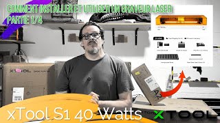 Comment installer et utiliser un graveur laser xTool S1 xTool xtool [upl. by Nuhs]