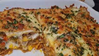 Ce nest pas des lasagnes mais cest une recette à tomber‼️🔝وصفة في غاية الروعة [upl. by Stoddard]