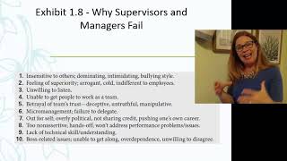 Supervisory Management Lecture  Differing Perspectives [upl. by Aisyle768]