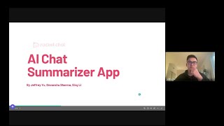 Jeffrey Yu  RocketChat AI Chat Summarizer  GSoC 2024 Demo Day [upl. by Esirrehc]