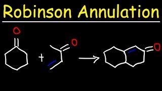 Robinson Annulation Reaction Mechanism [upl. by Sacci879]