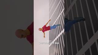 How to save your life if you fall from a building 🤯shorts facts reels [upl. by Avat]