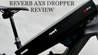 RockShox Reverb AXS Dropper Post RIDER REVIEW mtb emtb [upl. by Calderon]