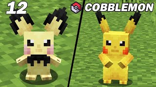 Je fais évoluer Pichu grâce au bonheur  Minecraft Cobblemon Ep 12 [upl. by Noscire]