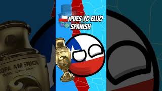 la copa américa del 2016🤑🇨🇱🇦🇷🏳️‍🌈 polandball humor [upl. by Begga]