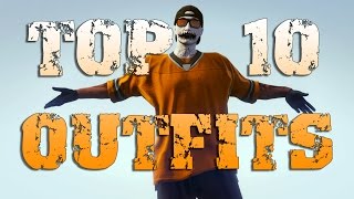 MY TOP 10 OUTFITS 2  GTA 5 Online [upl. by Aiynot537]