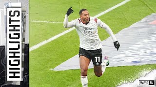 HIGHLIGHTS  Derby County Vs Bristol Rovers [upl. by Airetas]