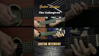 The Unforgiven  Metallica  EASY Guitar Tutorial  Guitar Lessons guitartutorial [upl. by Ahsiei]