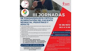 III JORNADAS DE FONOAUDIOLOGÍA CRÍTICA [upl. by Aynnek]