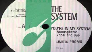 The System ‎ Youre In My System Kerri Chandler Remix [upl. by Reffinej945]