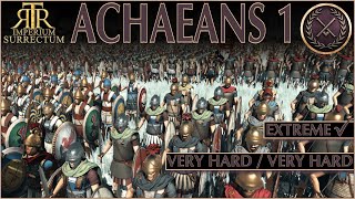 New Update New Greece New Game  RTR Imperium Surrectum V06  The Achaeans Part 01 [upl. by Lorusso681]