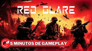 RED GLARE  5 minutos de gameplay [upl. by Nicoline]